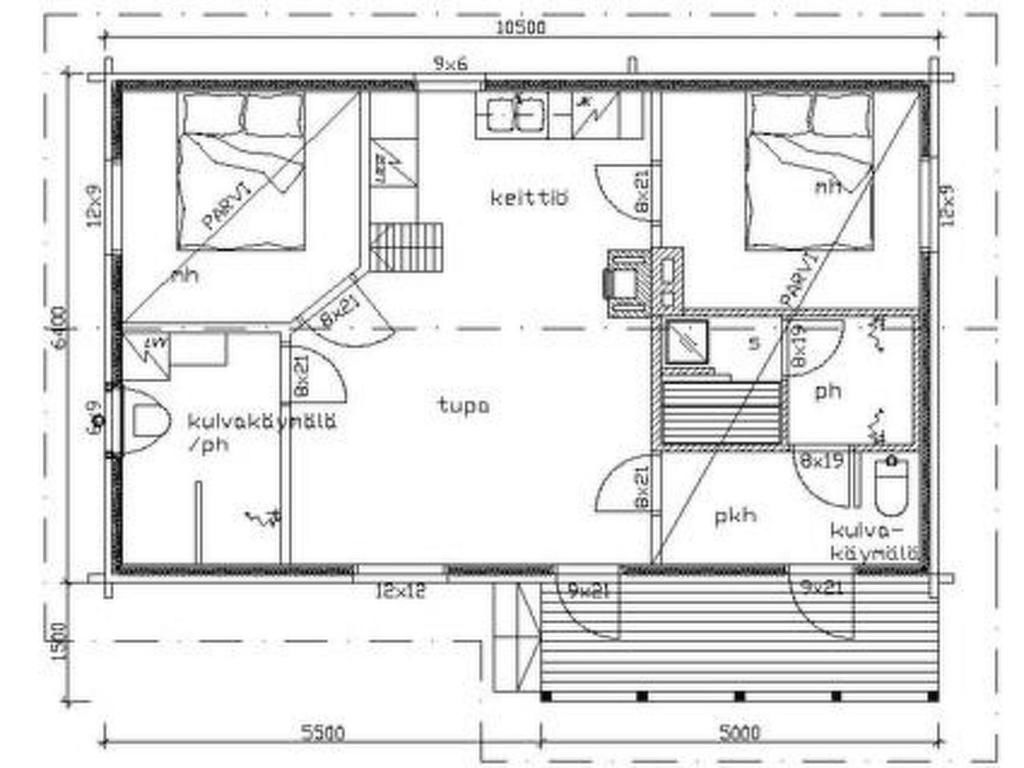 Дома для отпуска Holiday Home Muisku Punkalaidun